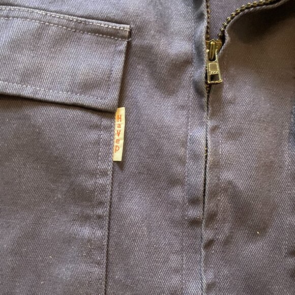 vintage 90s cotton work jacket proban size medium to large - Picture 7 of 11